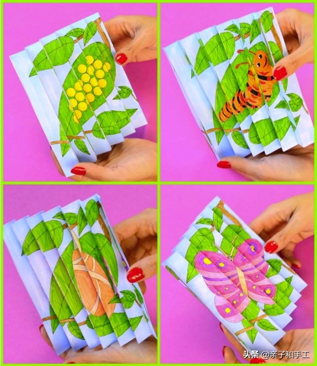 创意手工折纸挂起来装饰,手工折纸创意垃圾桶照片