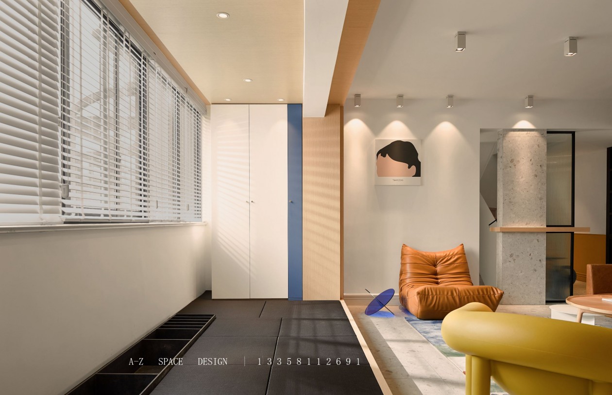 “拼一脸的缤纷染一屋的色块做最精彩的自己”原木家具最百搭