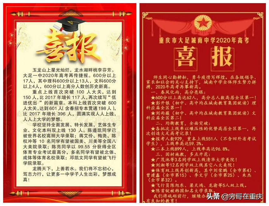 2020重庆高考江津中学,渝西中学2023高考升学率