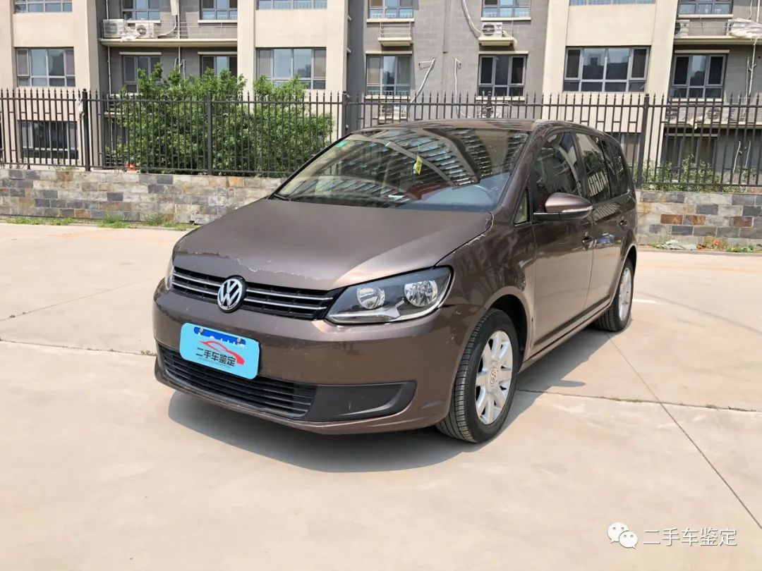 大众途安安全简配,途安2011事故车