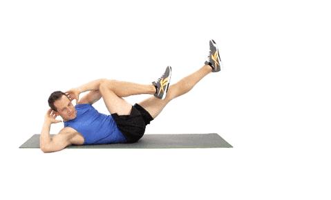 五个动作七天练出马甲线,每天坚持做六个动作瘦全身