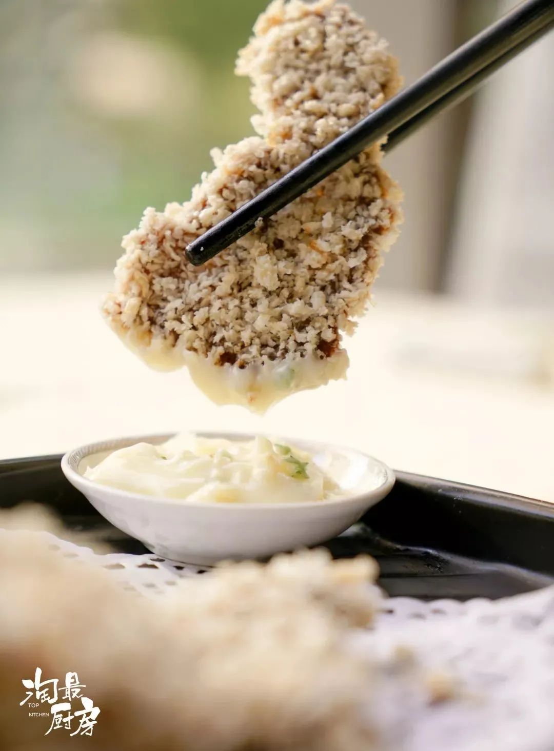 香酥雪花牛小排,香酥小牛排点心