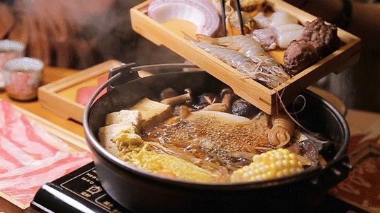 寿喜烧128元双人餐,西安围着寿喜烧自助怎么吃