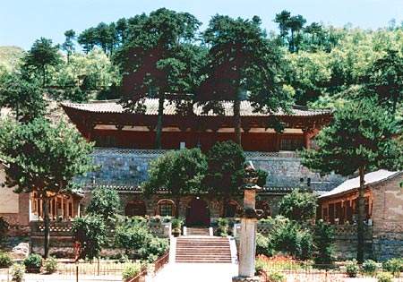 十大名胜古迹山西五台山,山西五台山风景秀丽建筑精巧