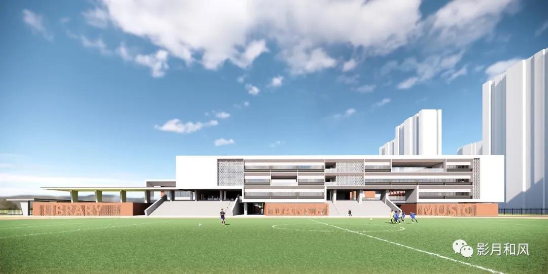 童园、趣园、智园——九年一贯制中小学设计