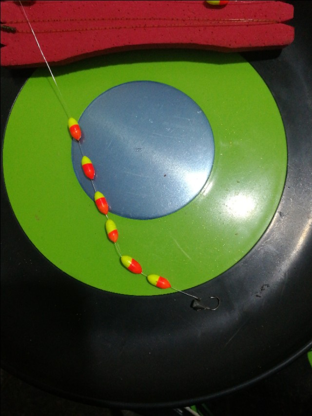 七星漂线组这样改进，即可以钓跑铅也可以打浮，灵活多变很好用！