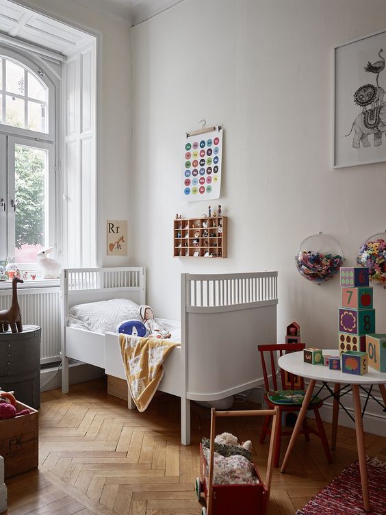 北欧风儿童房男孩,儿童房北欧风效果图