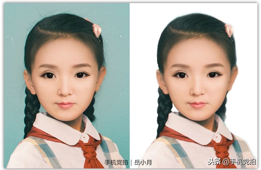 手机怎么把证件照背景改色,手机如何更改一寸照背景色