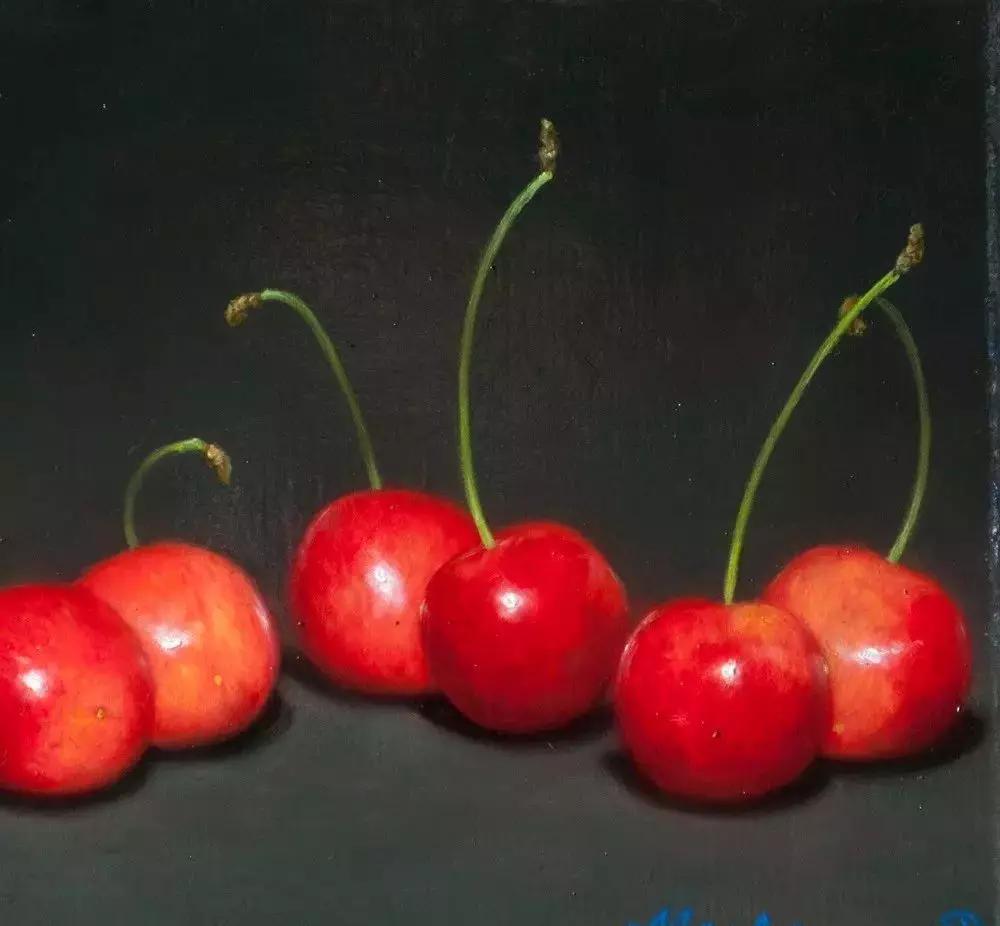 油画日本风景画,油画艺术日本