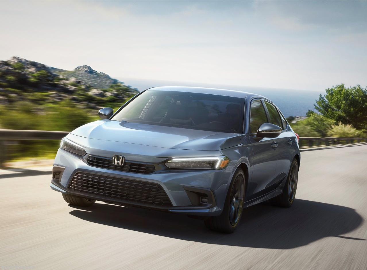 第11代本田思域量产版官图,全新第十一代本田思域报价及图片