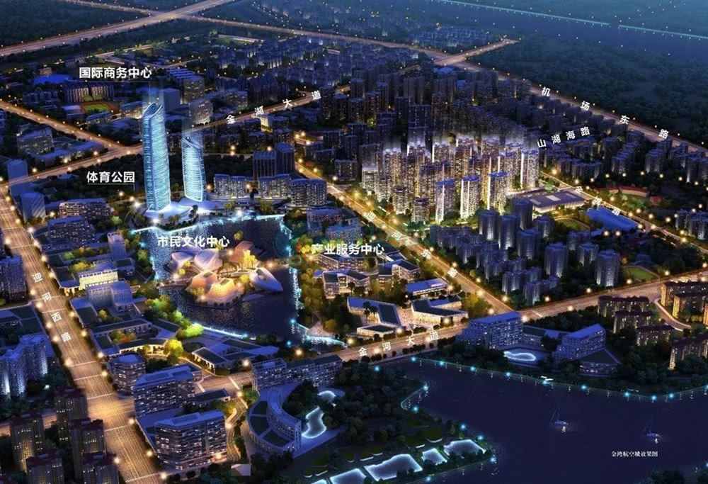 珠海金湾区未来发展,珠海金湾区西部中心城区