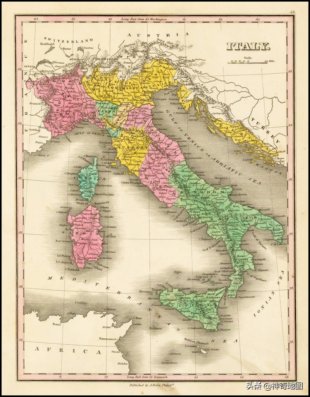 乱谈岛屿(89)西西里(Sicilia)的美丽传说与*手党黑**