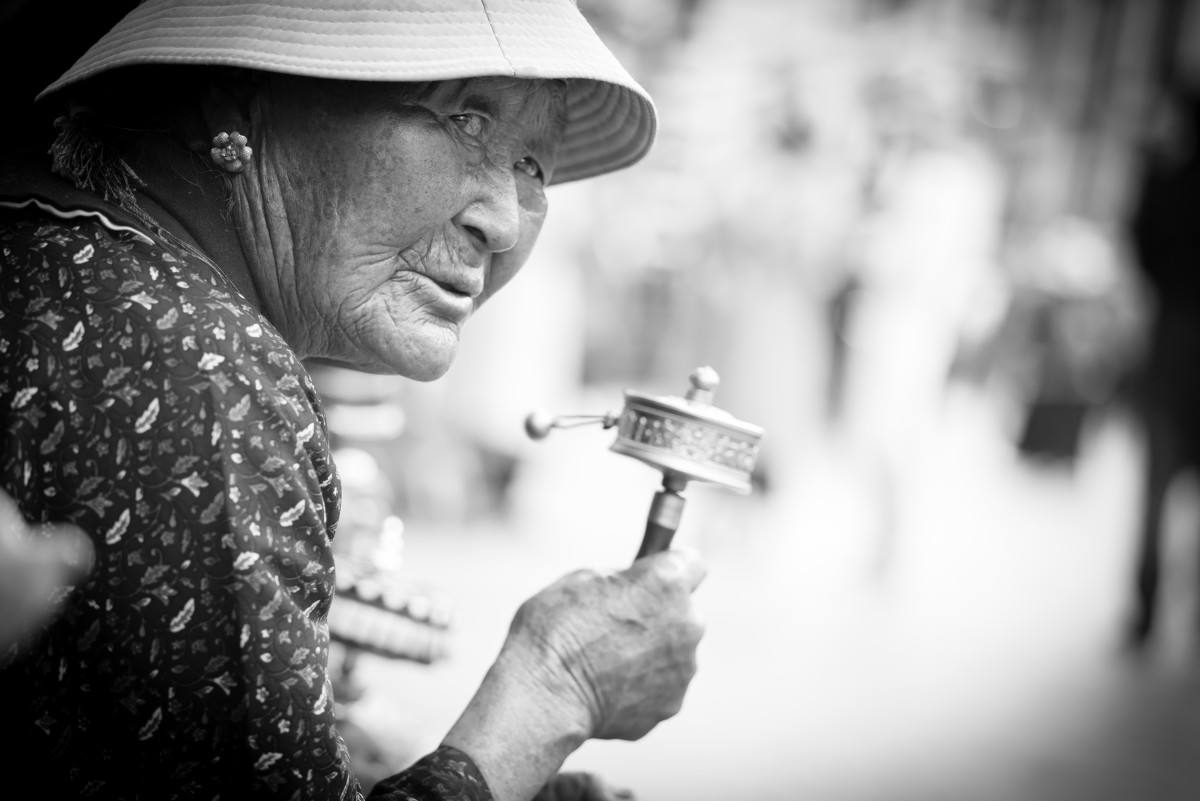 拉萨八廓街地图,八廓街和转经道