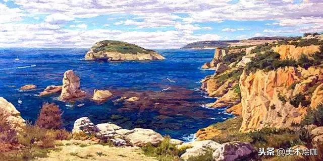 俄罗斯油画大师风景油画教程视频,俄罗斯维克多风景油画视频作品