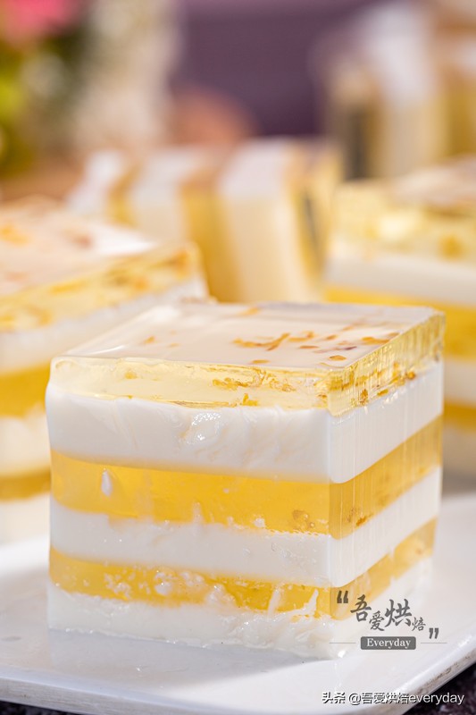 椰汁桂花糕正宗做法视频,如何做椰汁桂花糕