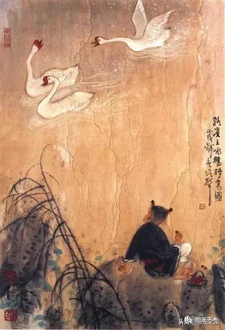 经典古诗词国画好看,当唐诗遇上国画