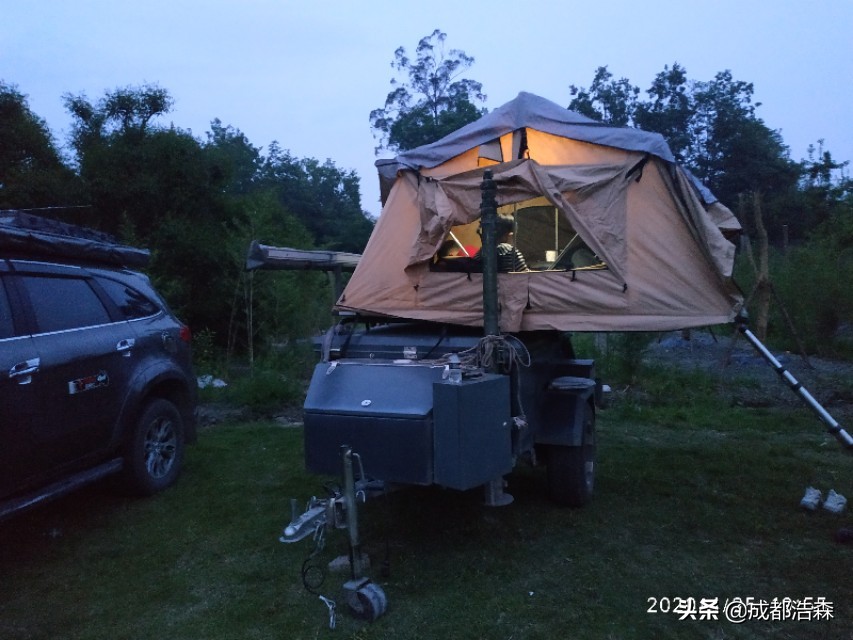 成都拖挂式房车露营,成都适合拖挂房车露营的地方