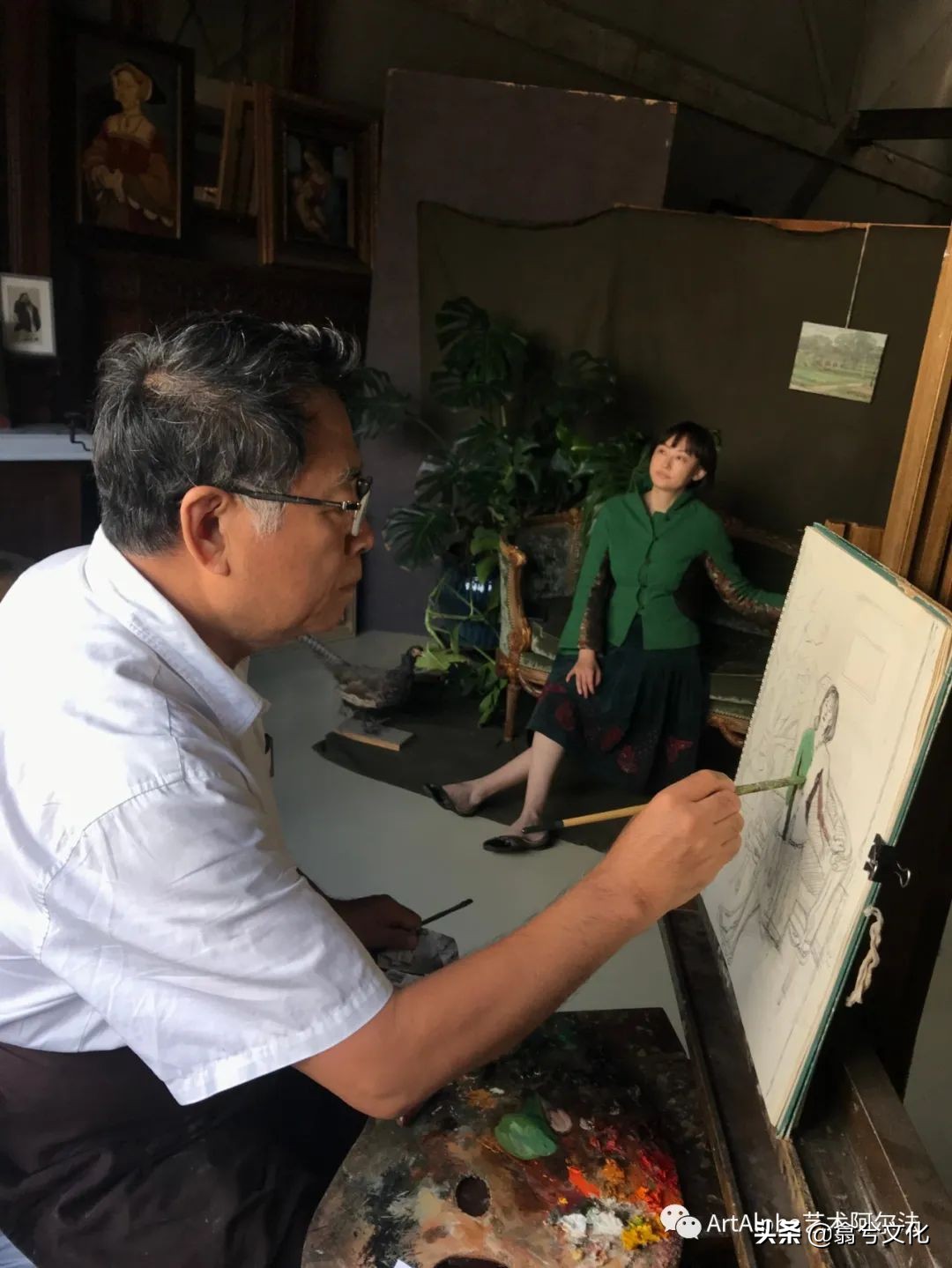 这些大咖艺术家都画过她，来了解当艺术家模特是一种什么样的体验