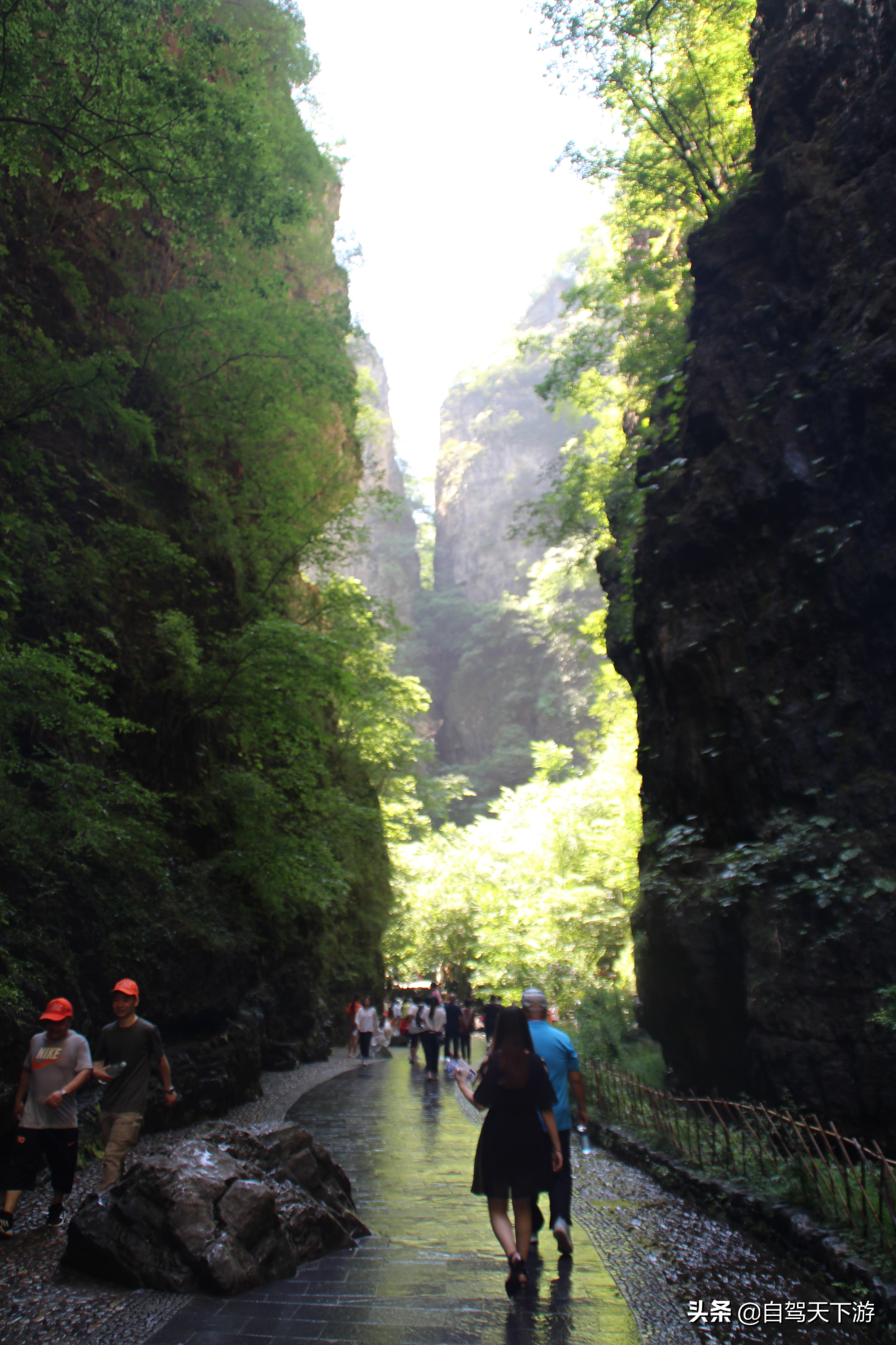 野三坡百里峡是什么样的,天下第一峡谷风景区