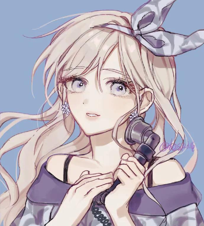 小仙女专用可爱人物头像,插画少女可爱卡通头像