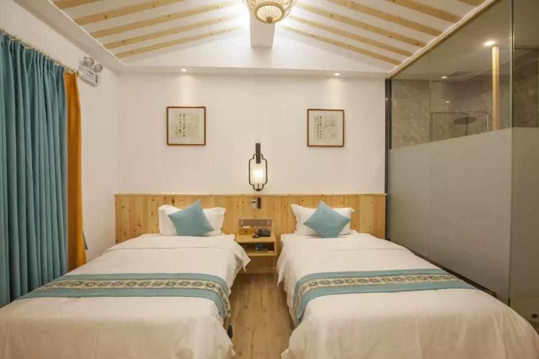 潮韵客栈,潮州古城民宿复古风格