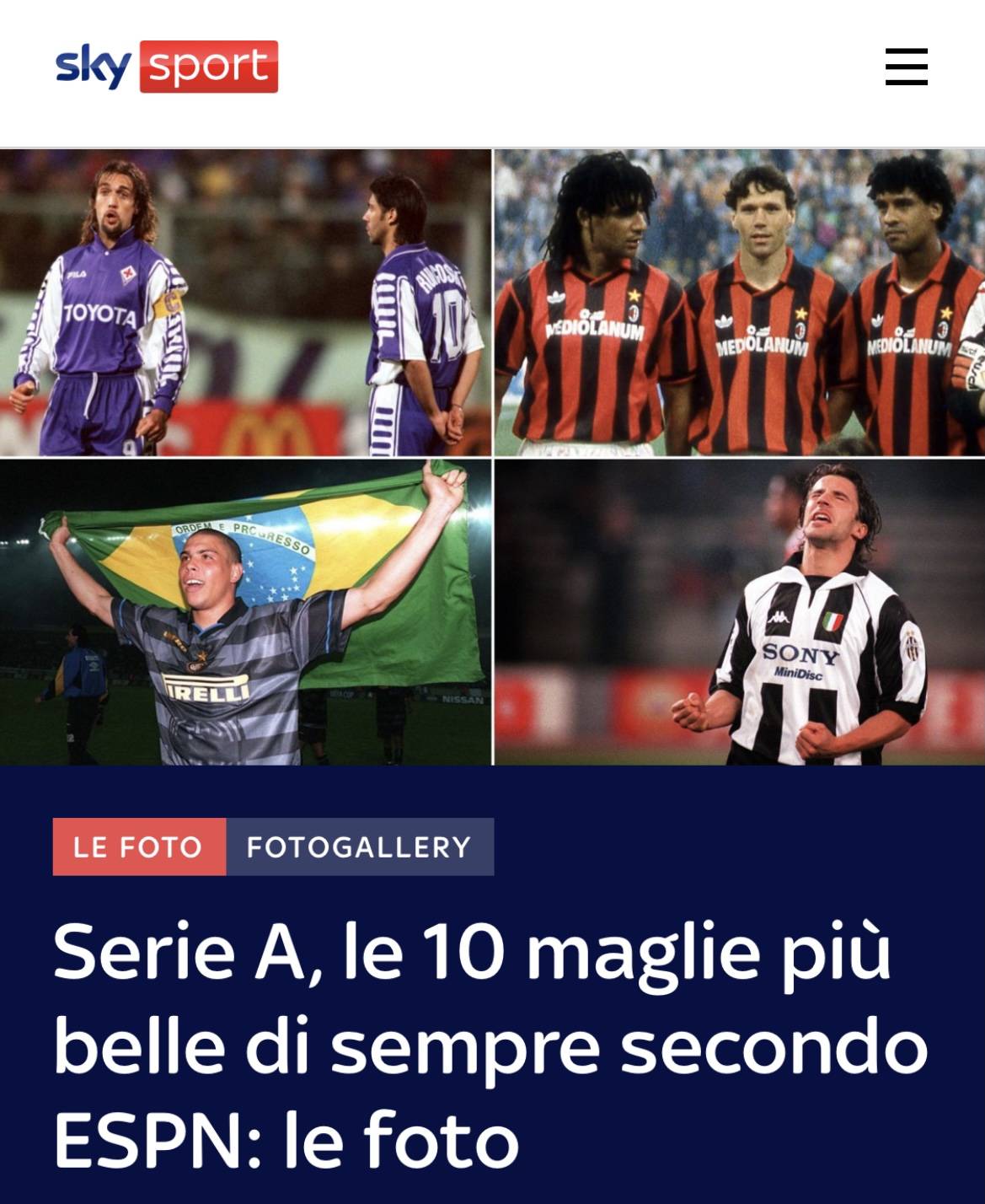 天空体育评选近10年20大运动员,天空体育足坛排名