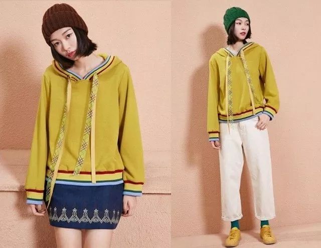 好看质感的卫衣,卫衣长了怎么穿好看