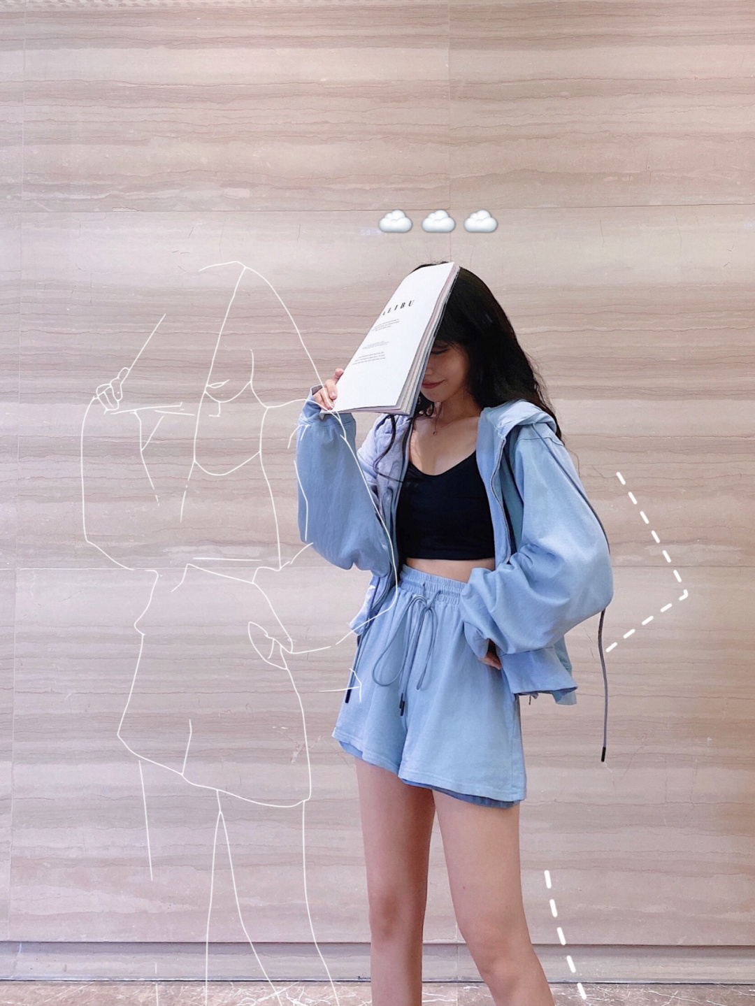 21种经典的拍照姿势,不露脸拍照姿势不重样