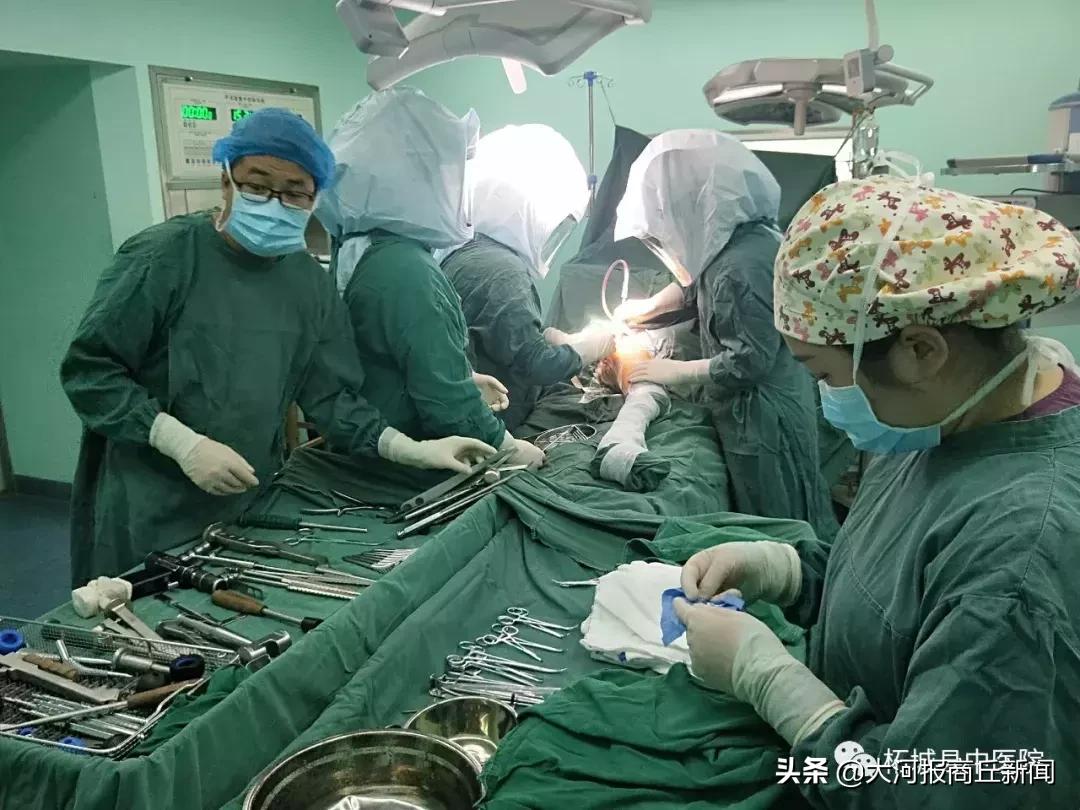 110岁了还能换关节？就在昨天，柘城县中医院北关院区完成了这项创举