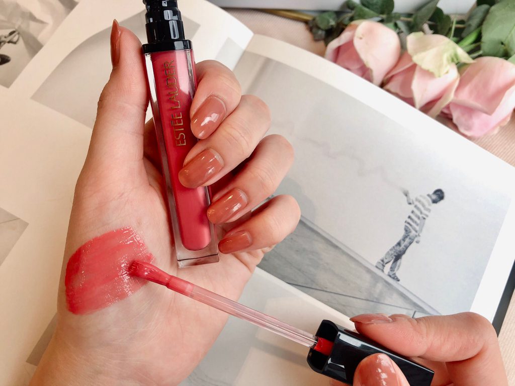 雅诗兰黛唇彩210,雅诗兰黛液体唇彩102试色