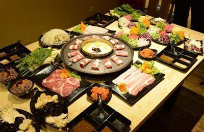 乐烤欢烫自助烤肉火锅,展鸣海鲜自助烤肉火锅