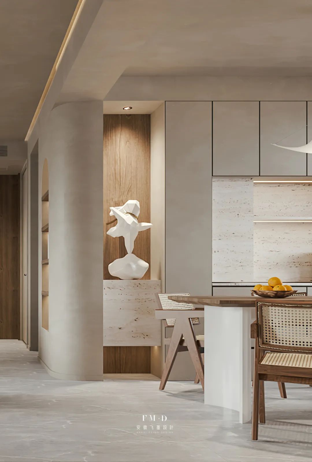 奶油原木风房间高级感配色,以原木为基调的奶油色日式温暖家