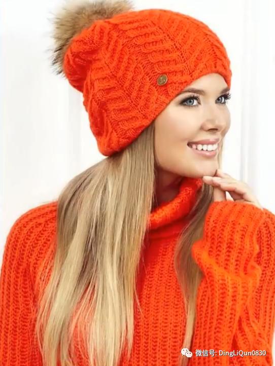 针织冬天的帽子,冬天针织帽子