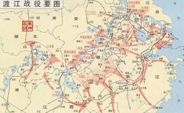 国民党长江防线都是哪些地方,长江防线固若金汤