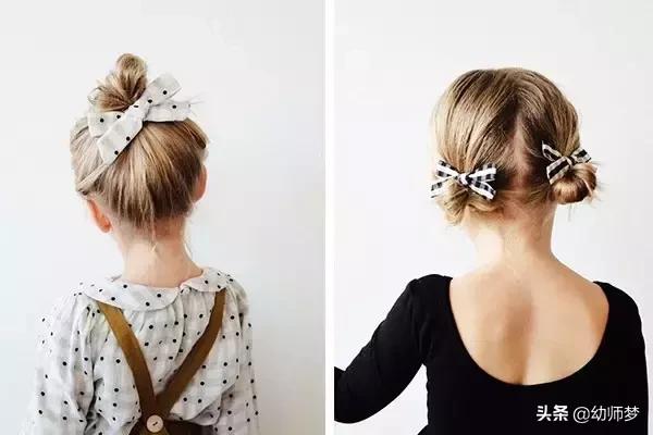 十款可爱系儿童编发技巧,三款不同风格的儿童编发
