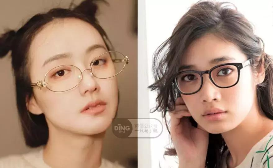 戴眼镜显眼睛小怎么化妆,戴眼镜又凸眼怎么化妆