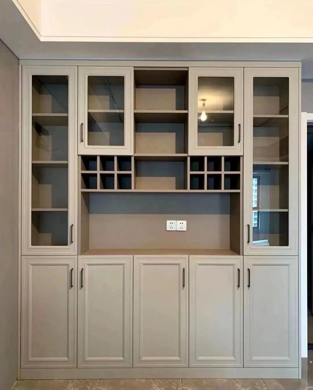 20款酒柜样品设计,轻奢风装修2022新酒柜装修款