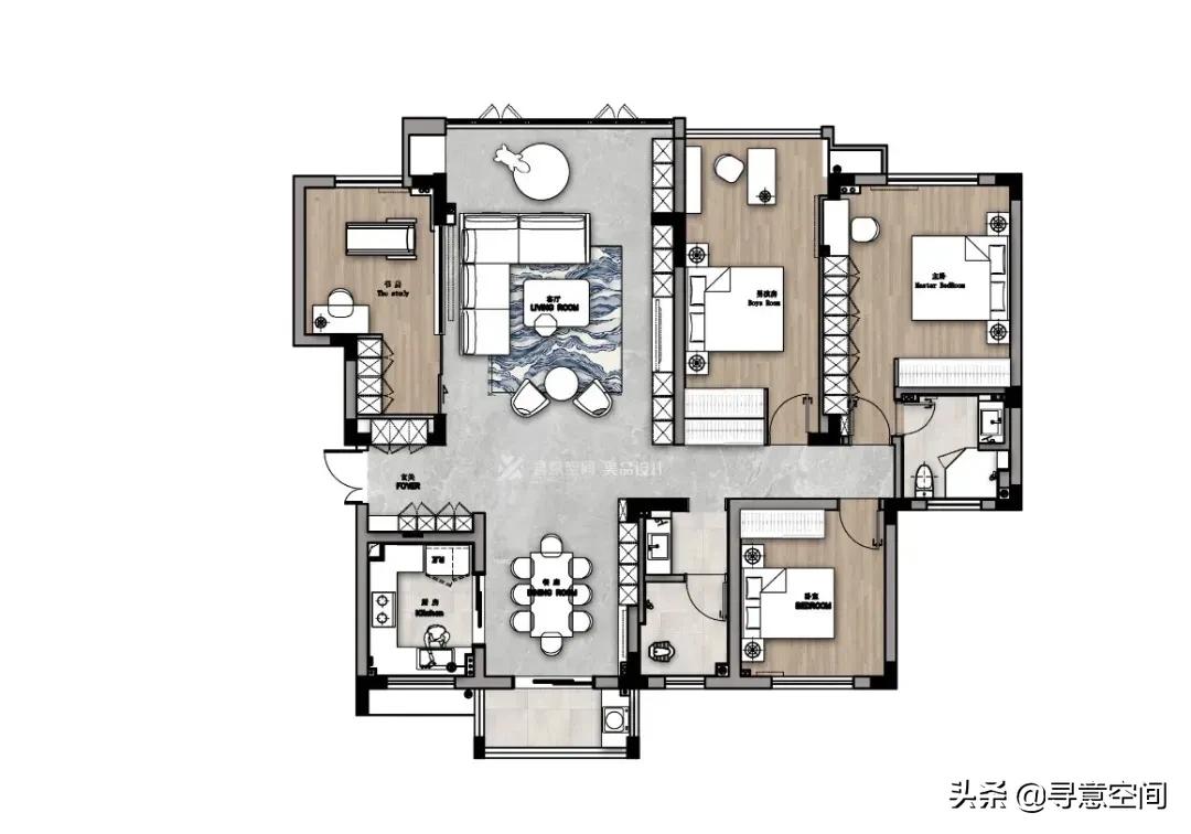 九峰小区装修效果图,长沙小户型装修效果图