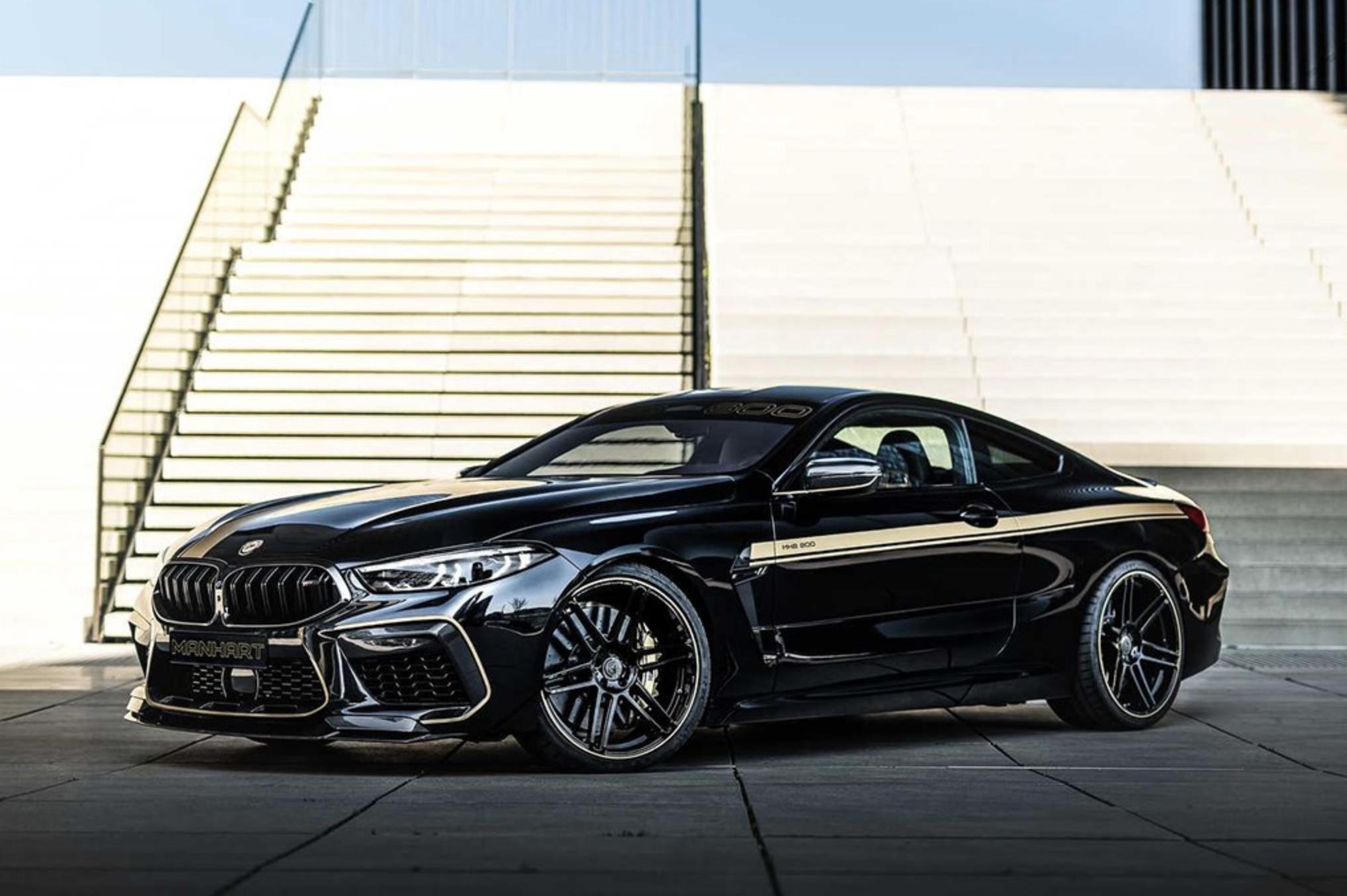 宝马m8四门轿跑爆改,宝马m8manhart改装版