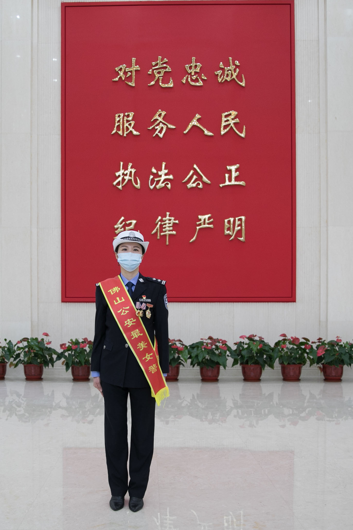 广东公安最美网红女警察,羊城公安十佳女警