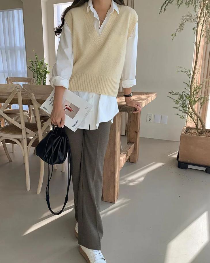 马甲各种风格的穿搭,时髦洋气马甲推荐内搭外穿都好看