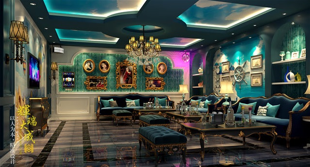 藏西ktv,辉瑞大成娱乐空间ktv设计