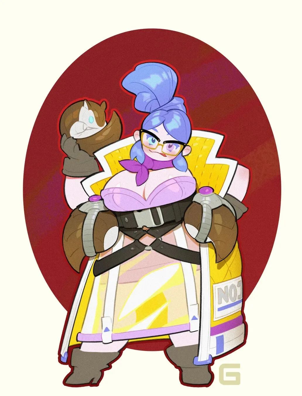 LEEMK,GAMZA/贯彻爱与真实的邪恶|插画分享