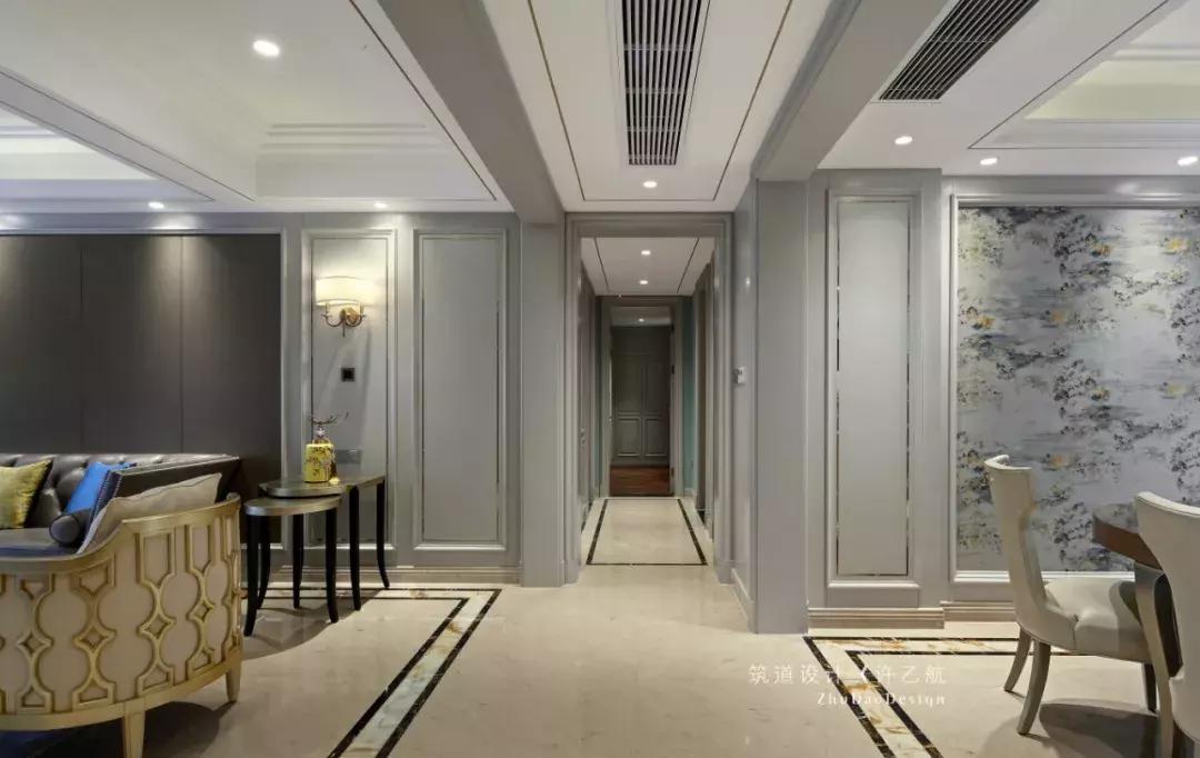 现代风格洋房复式,万科复式109