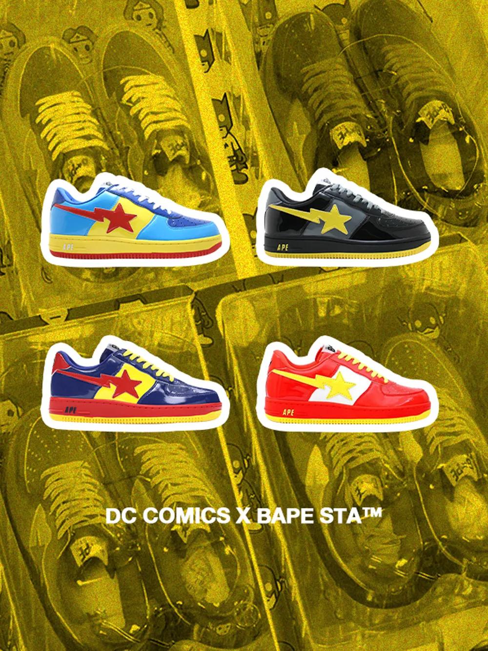 bapesta鞋白橙,bapesta20年新年限定