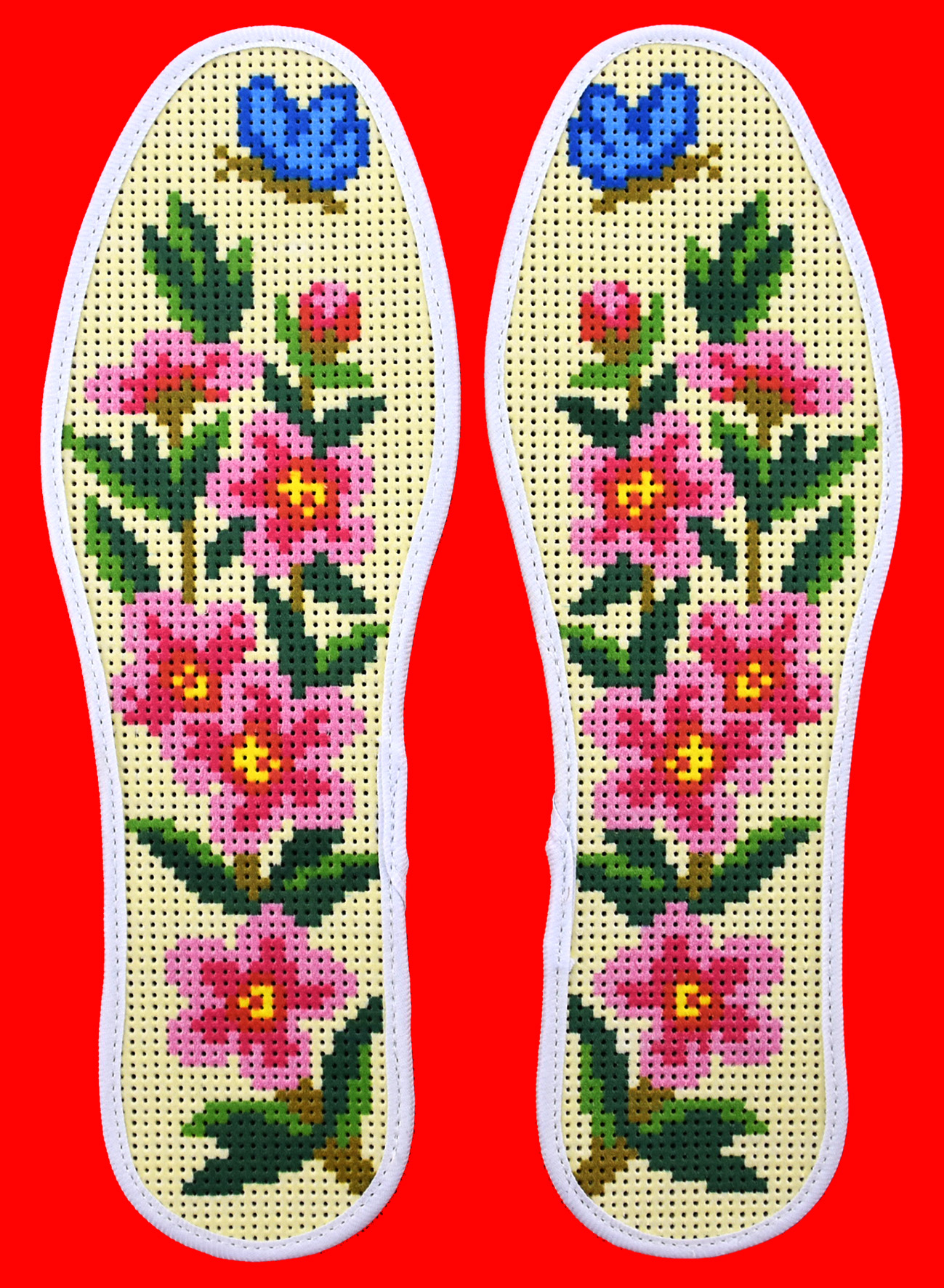 一双鞋垫图案的寓意,寓意吉祥的鞋垫图案