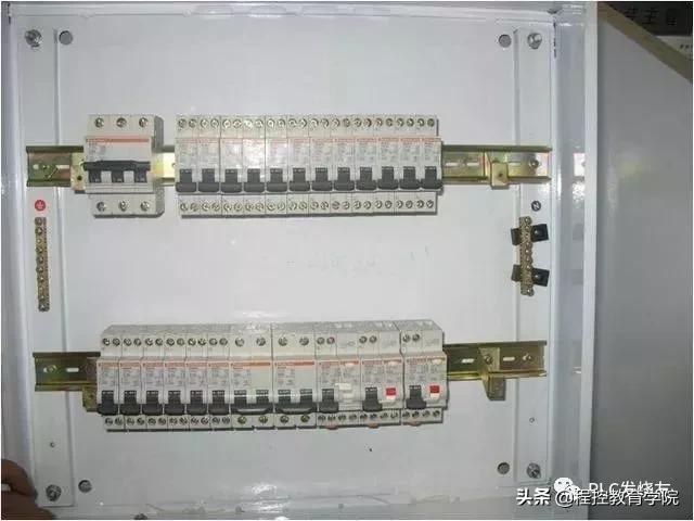 配电箱一键启停的接线方法,家用配电箱各分路怎么接线