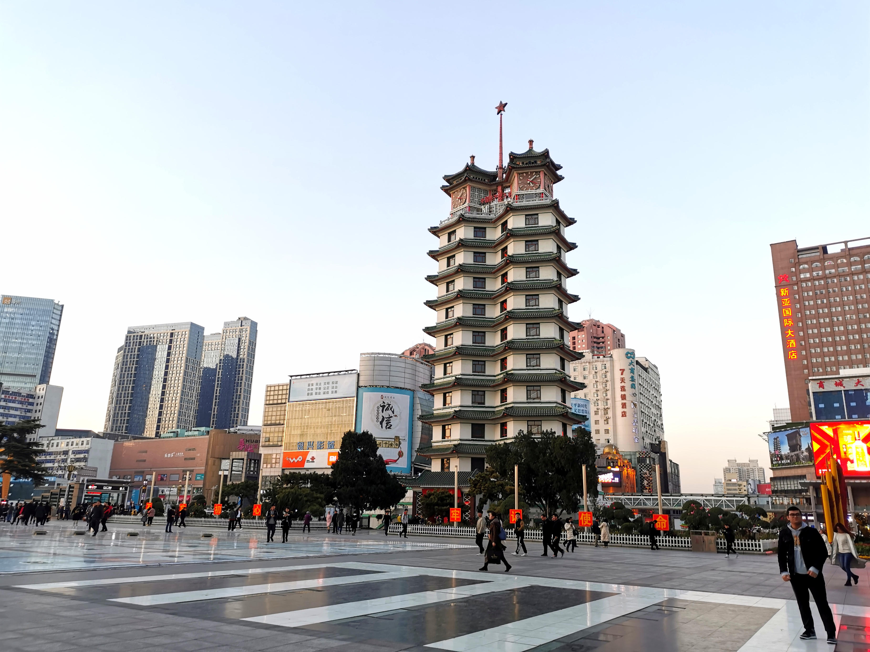 郑州一线商圈对比,郑州商圈排名