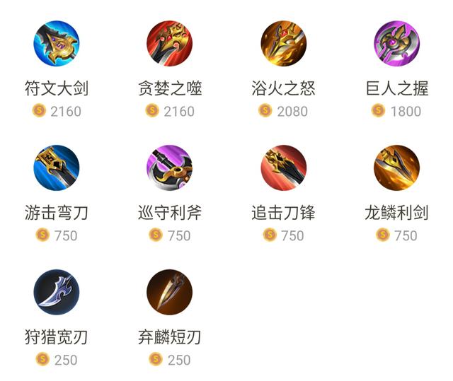 打野刀和弃鳞短刃,王者荣耀弃鳞短刃是谁打造的