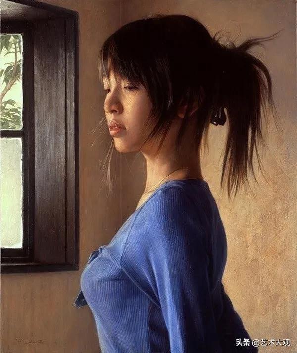 十六幅中国古典女性油画欣赏图片,日本古代古典油画